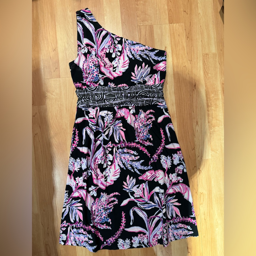 Lilly Pulitzer One-Shoulder Dress